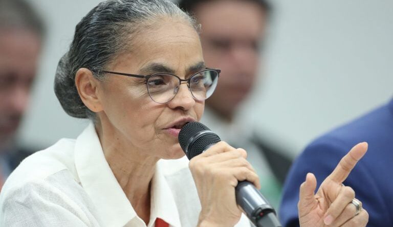 Marina Silva, ministra do Meio Ambiente