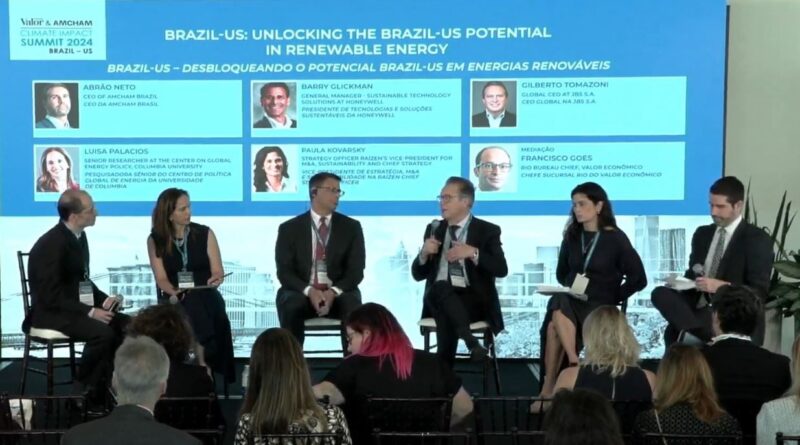 Gilberto Tomazoni, CEO global da JBS, em evento na sede da ONU