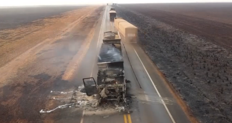 Você viu? Chamas destroem fazendas e maquinário em Mato Grosso