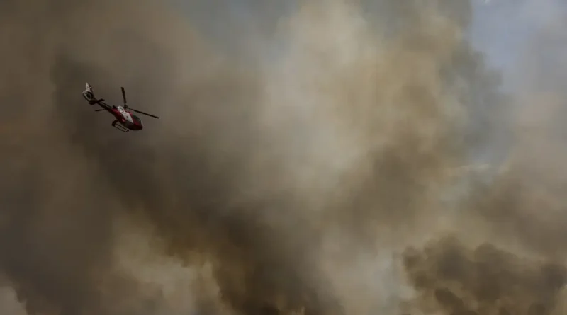 combate a incêndio florestal