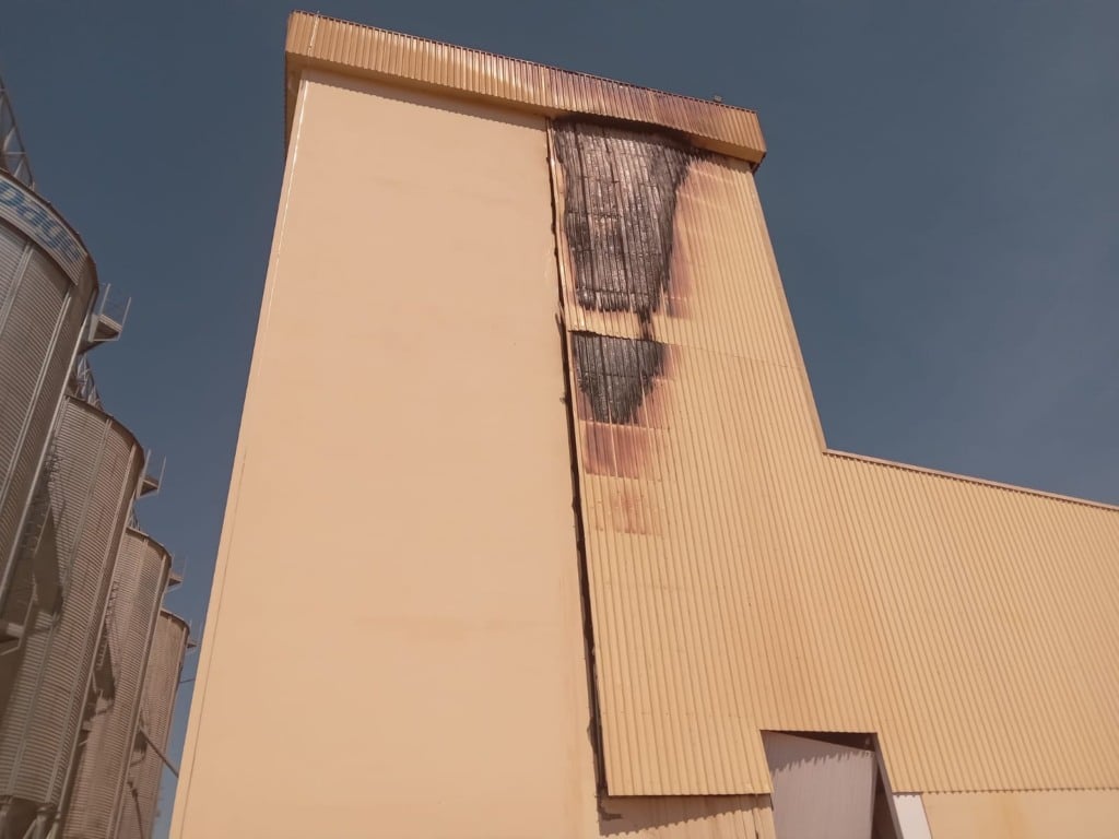 moinho trigo explosão