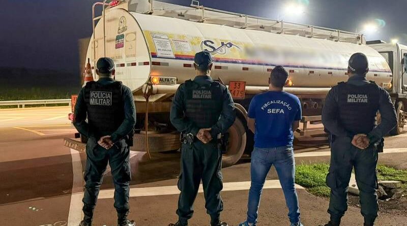 fiscalização apreensão combustíveis e cachaça