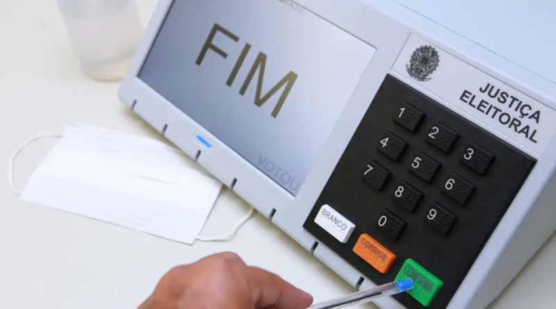 urna de votação do TSE