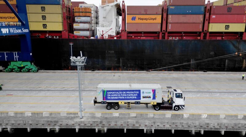 Agricultura familiar, Bahia, exporta, exportação, produtos, Portugal, contêiner, medida provisória