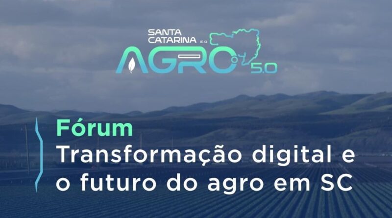 Nesta quinta, fórum discute o futuro do agro em SC. Inscreva-se!