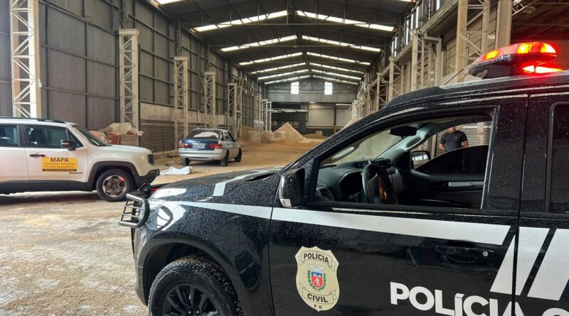 farelo de soja apreensão