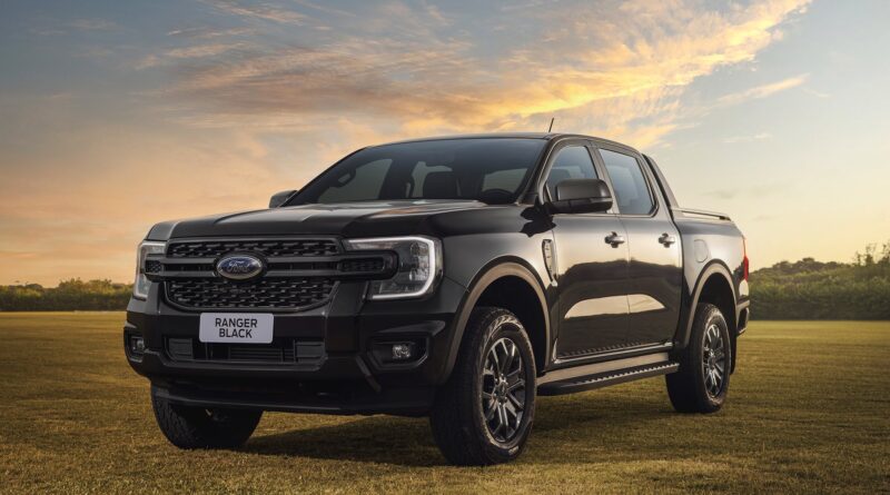 Nova Ranger Black da Ford promete conforto, economia e alta performance