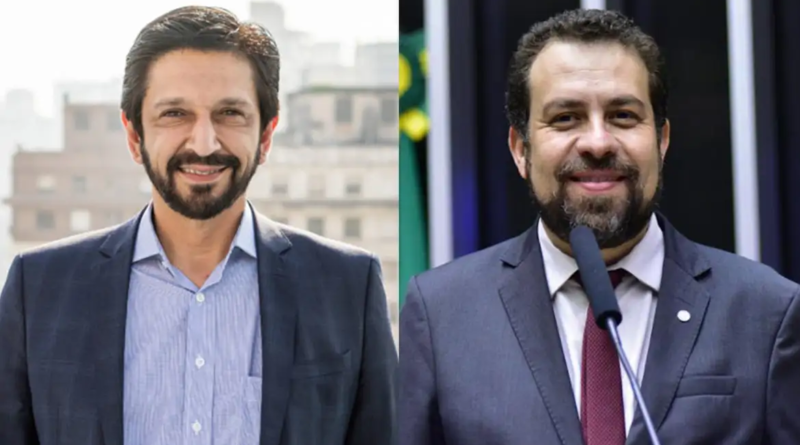 Ricardo Nunes (MDB) e Guilherme Boulos (PSOL)