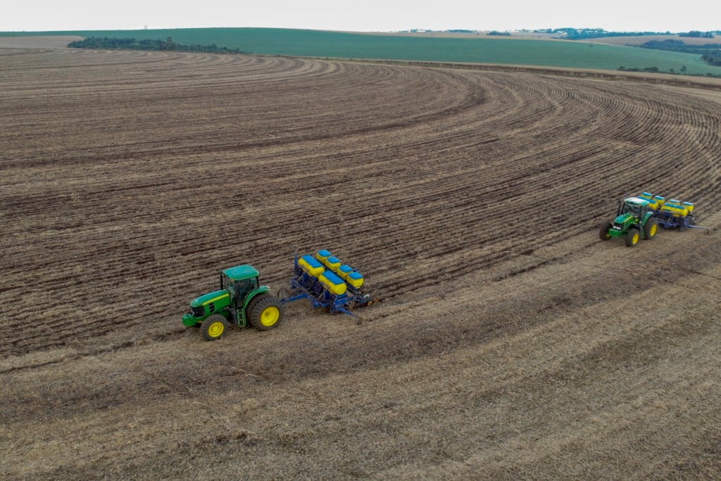 plantio de milho safrinha no Paraná