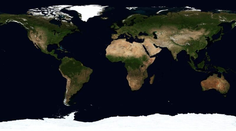 Mapa mundo, Sudeste Asiático, Brasil