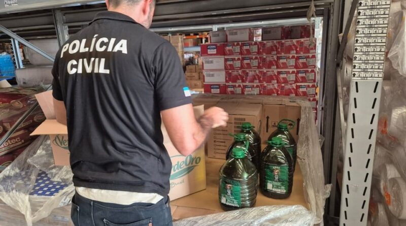 apreensão azeite mapa decon