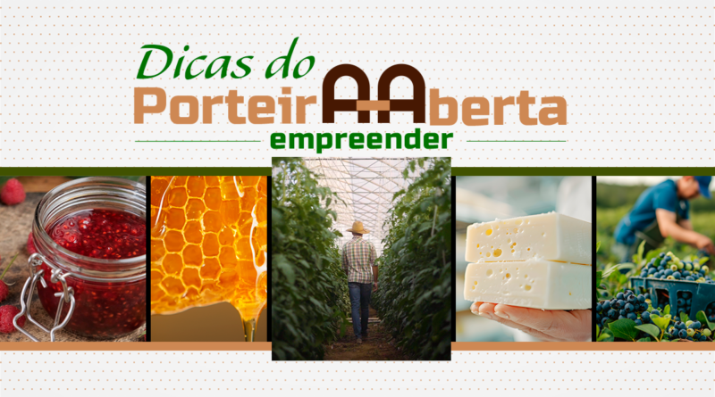 Arte com dicas para pequenos produtores