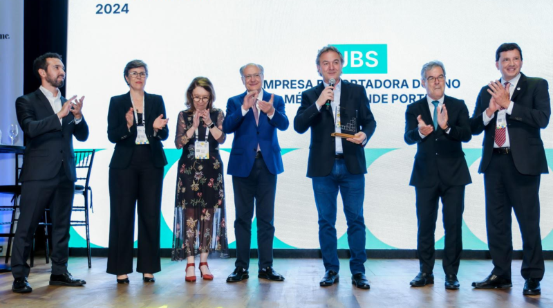 JBS ganha prêmio como empresa exportadora