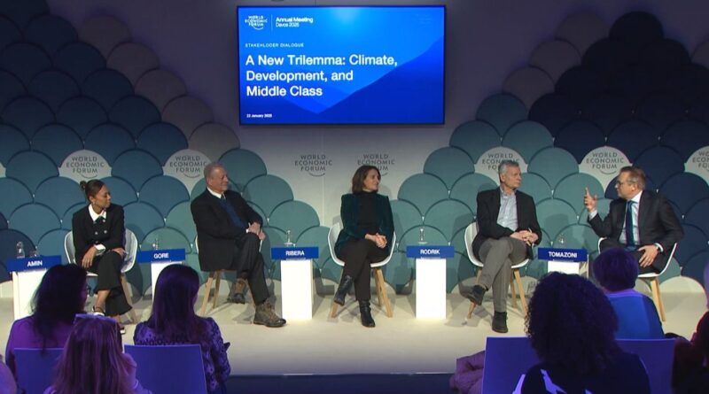 Painel no Fórum Econômico Global - Al Gove e Gilberto Tomazoni JBS