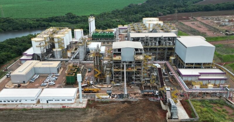 usina de etanol 2G da Raízen