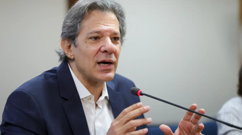 Fernando Haddad, ministro da Fazenda, fala sobre Pix