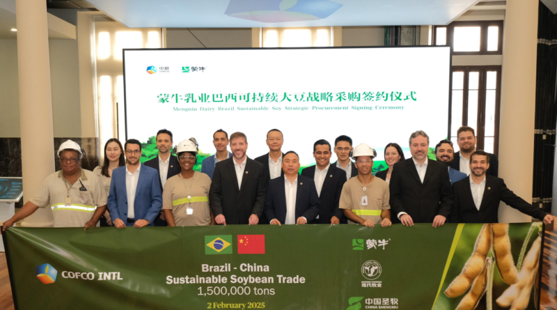 Acordo sobre Comércio Sustentável de Soja do Brasil para a China