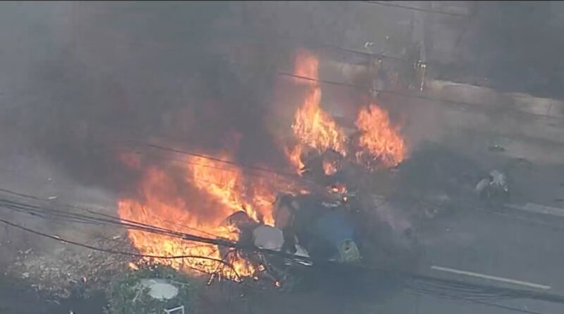 AVIÃO PEQUENO PORTE CAI EM SP