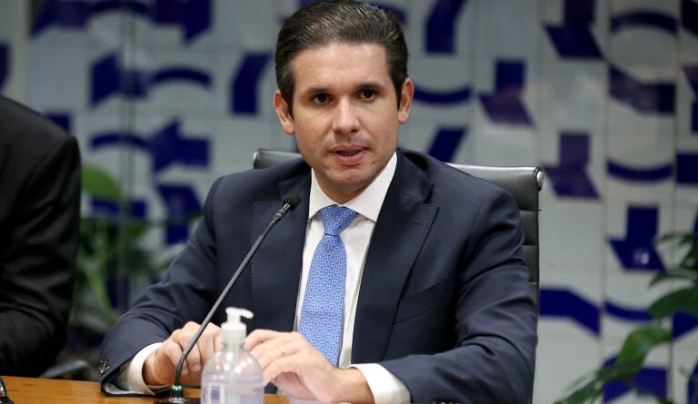 Presidente da Câmara dos Deputados Hugo Motta