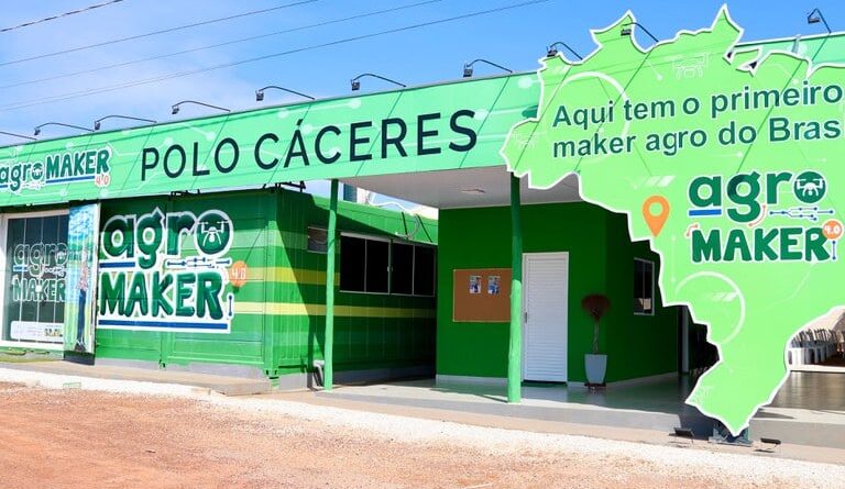 Inauguração do espaço Agro Maker em Cárceres (MT)
