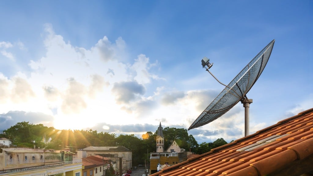 parabólica tradicional