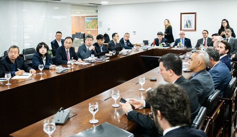 Reunião sobre o Corredor Bioceânico em Brasília