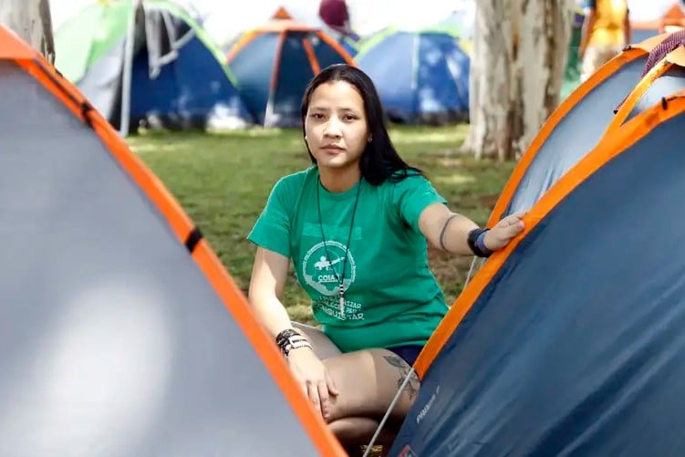 protesto indígenas brasília