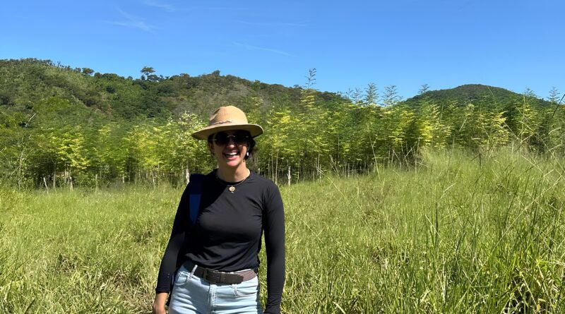 A empreendedora Rebeca Araújo tem na produção de Moringa um negócio próspero e inovador (Fotos Arquivo Pessoal/Rebeca Araújo)
