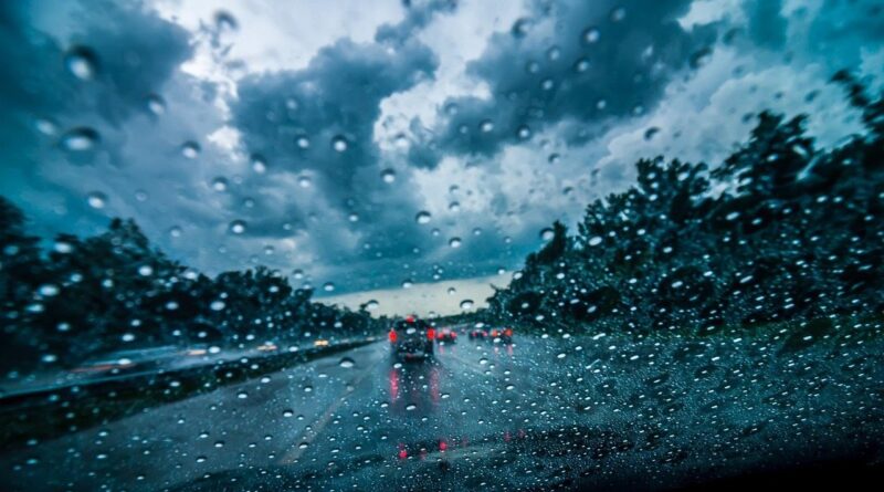 chuva forte, temporal, frio
