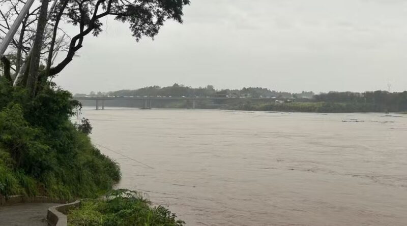 Alerta de cheia Rio Taquari