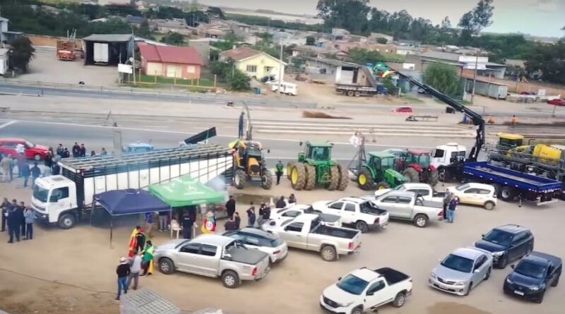 protestos RS produtores rodovia