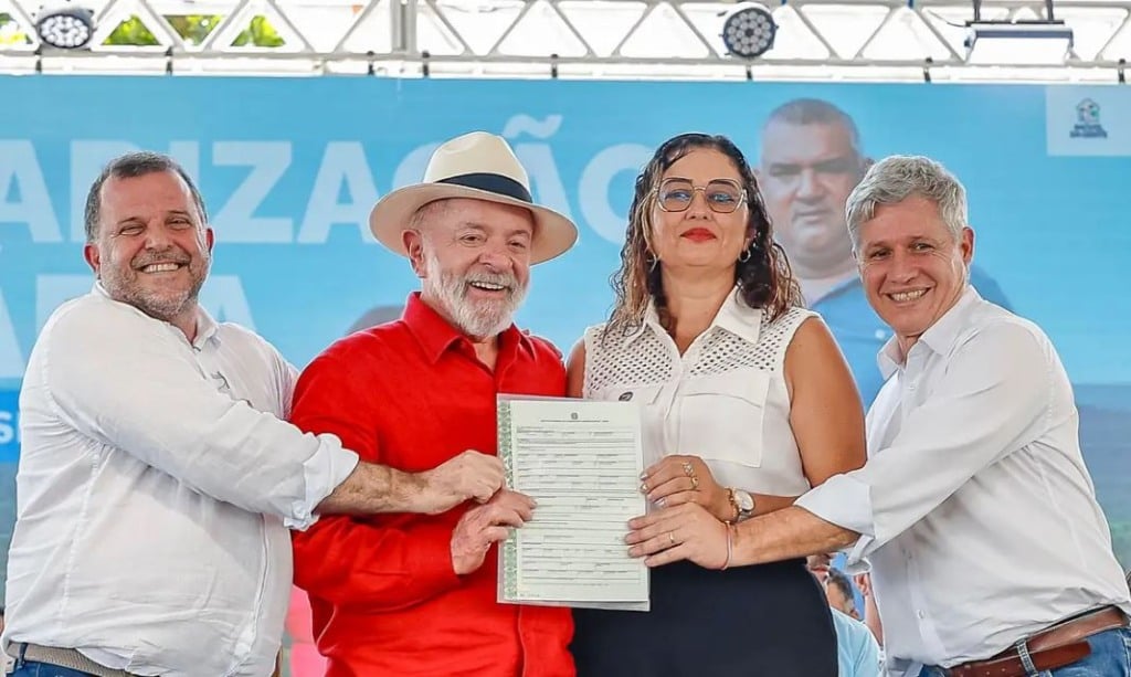 presidente Lula regularização fundiária Tocantins