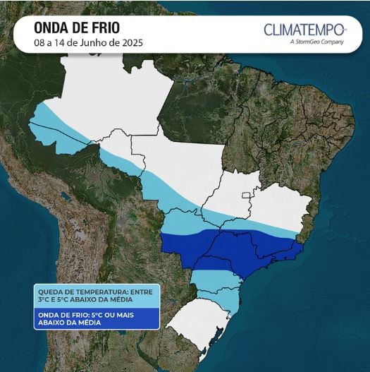 mapa frente fria