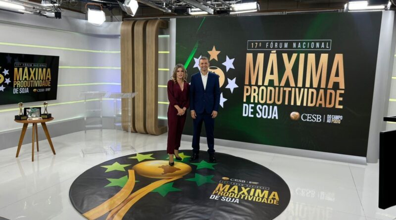 o Fórum Nacional de Máxima Produtividade de Soja já começou!
