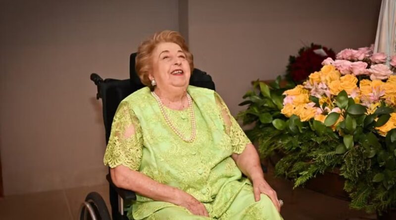 Morre a Dra. Scylla Prata, criadora do Hospital de Amor de Barretos