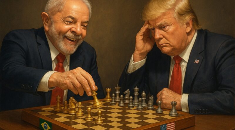 Lula enfrenta Trump e ganha fôlego político