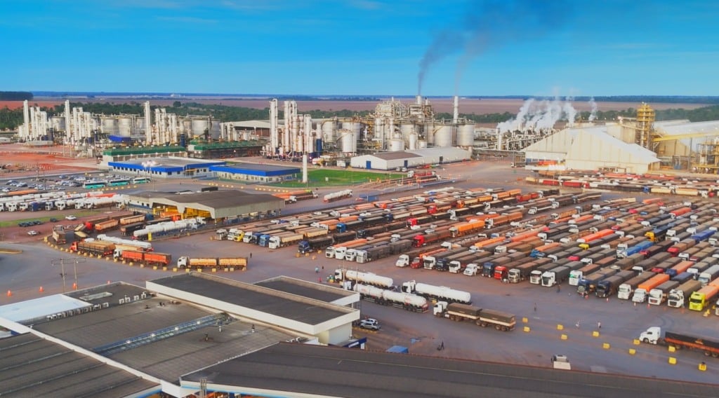 Refinaria da Inpasa em Sinop, Mato Grosso