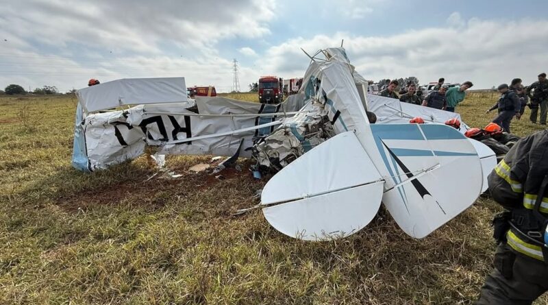 aeronave cai em área rural de São Paulo e mata duas pessoas