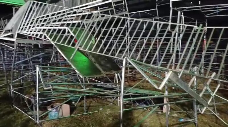 Desabamento de arquibancada em rodeio deixa 60 feridos em SP