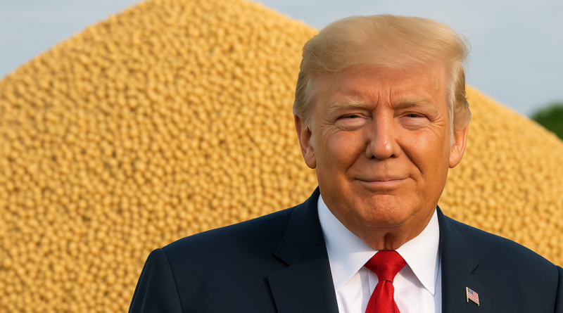 Saiba se as tarifas anunciadas por Trump comprometem a soja brasileira