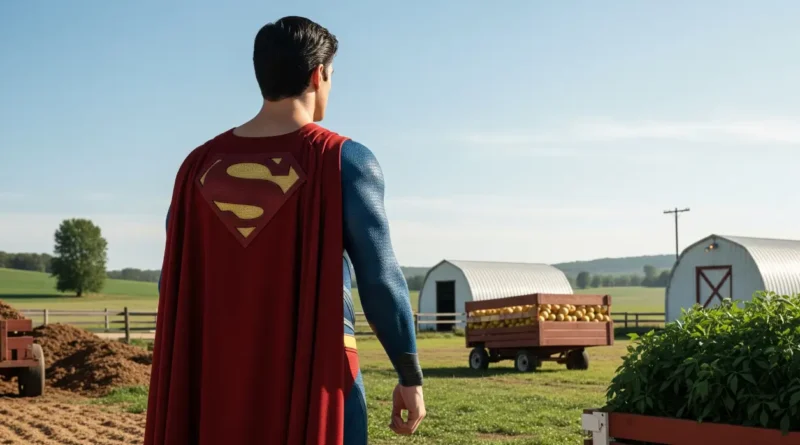 o herói criado no campo e os valores do agro na formação de Clark Kent