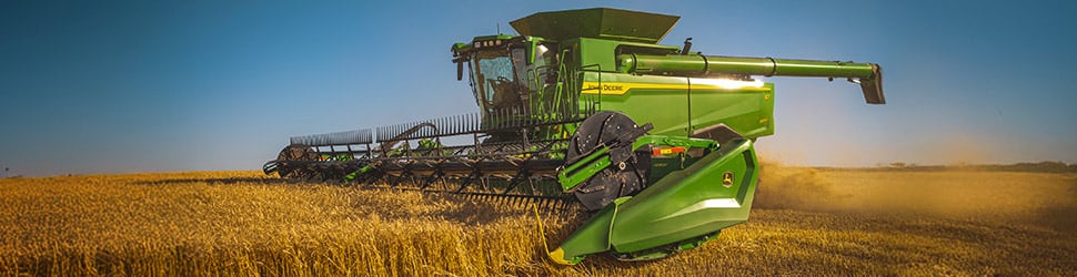 colheitadeira John Deere linha S7