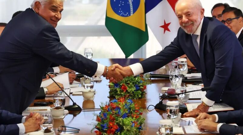 Lula anuncia apoio ao acordo de neutralidade do Canal do Panamá