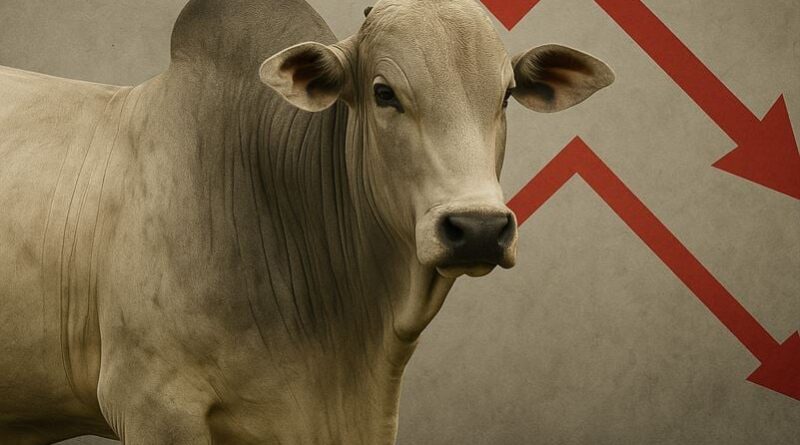 arroba boi gordo preços queda