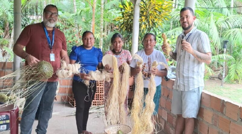 Impulsionar artesanato indígena com buriti fortalece inclusão produtiva no Pará