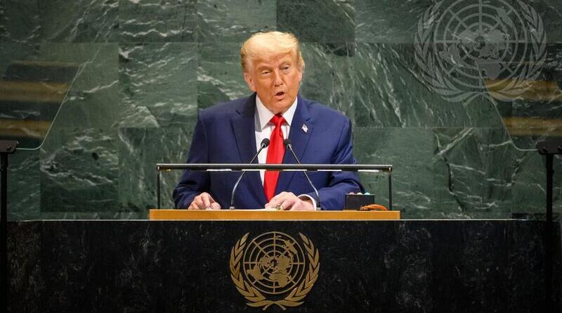 Trump discursa da ONU