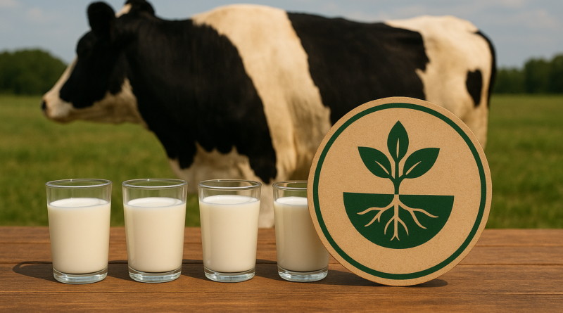 Mais de 1 bilhão de copos de leite já foram produzidos no Brasil com práticas regenerativas