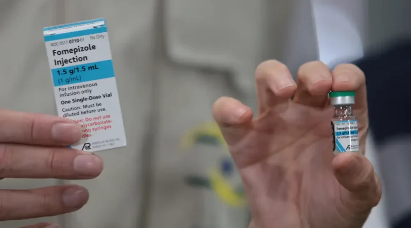 Brasil recebe 2,5 mil unidades de antídoto contra metanol