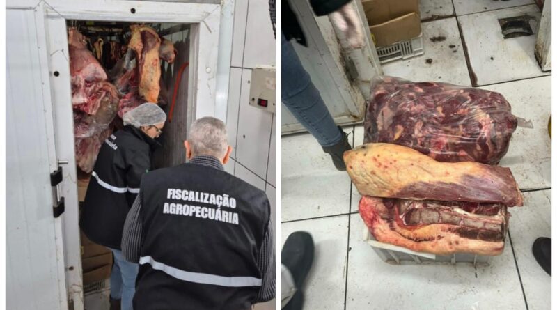 Carne vencida há 2 anos é apreendida em açougue