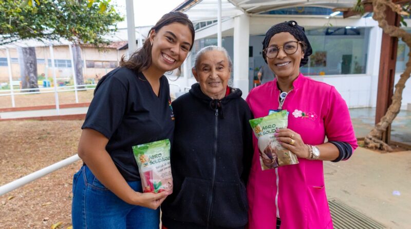 Agrosolidário garante alimentação nutritiva à terceira idade, em Brasília